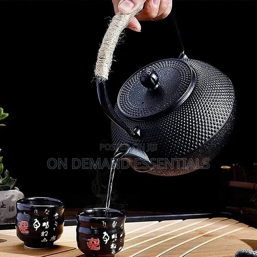*Japanese Style Cast Iron Teapot With Infuser