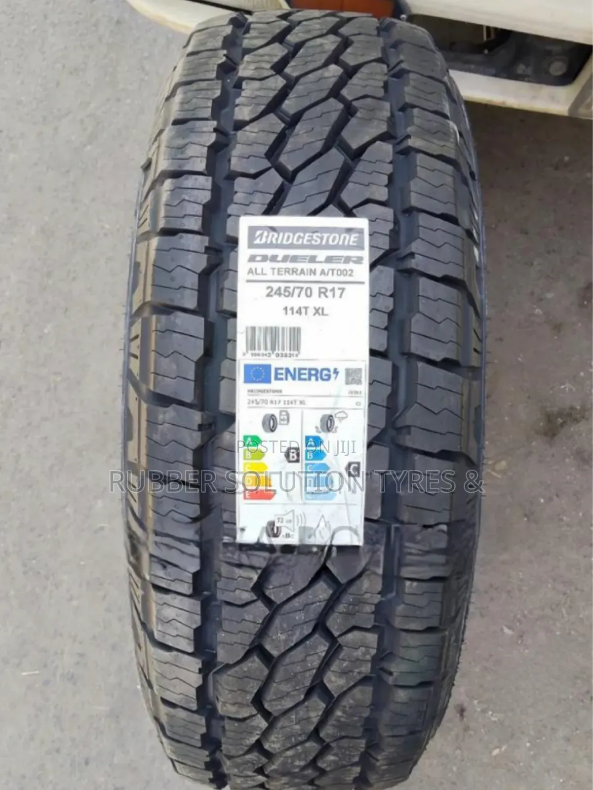 245 /70 R17 Bridgestone Tyres 114t Xl Dueler At002 All-Terrain