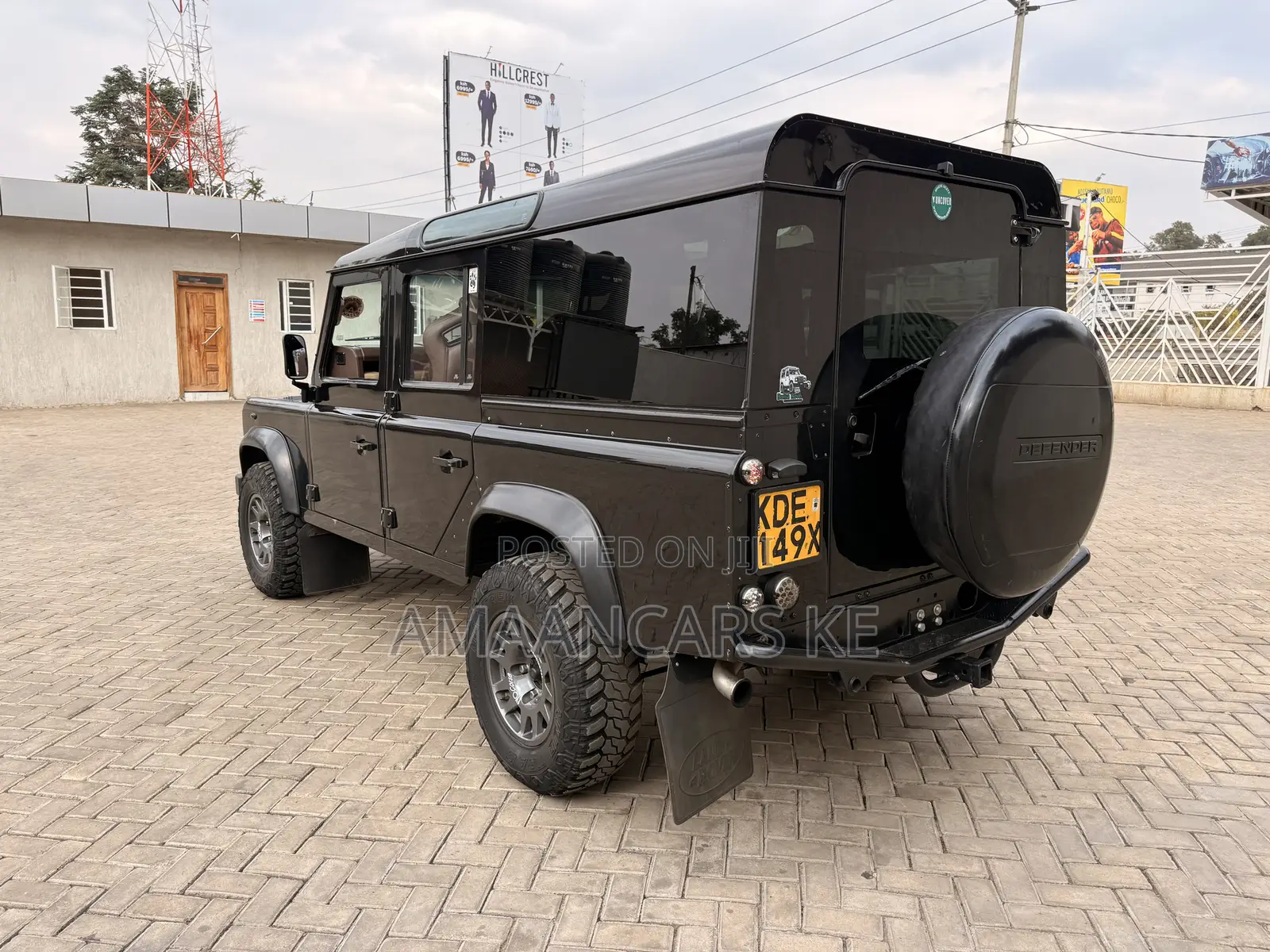 Land Rover Defender Puma 110 2.4 TD 2010 Black