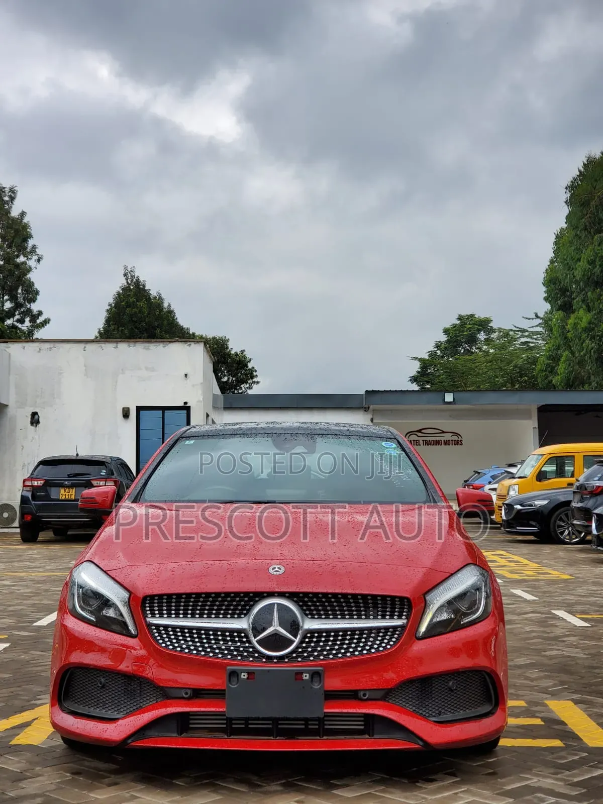 Mercedes-Benz A-Class 2018 Red