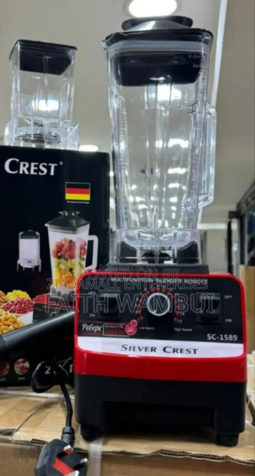 Pay on Delivery Silver Crest Blender