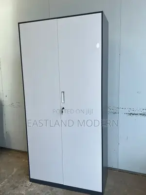 2 Door Office Storage Cabinet With Lock.