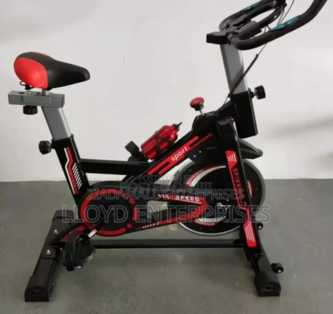 Colour Red -Professional Indoor Workout Spin Bike