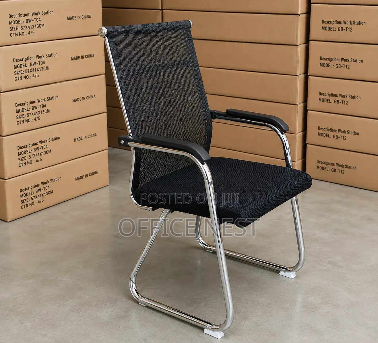 Modern Mesh Visitor Office Chair