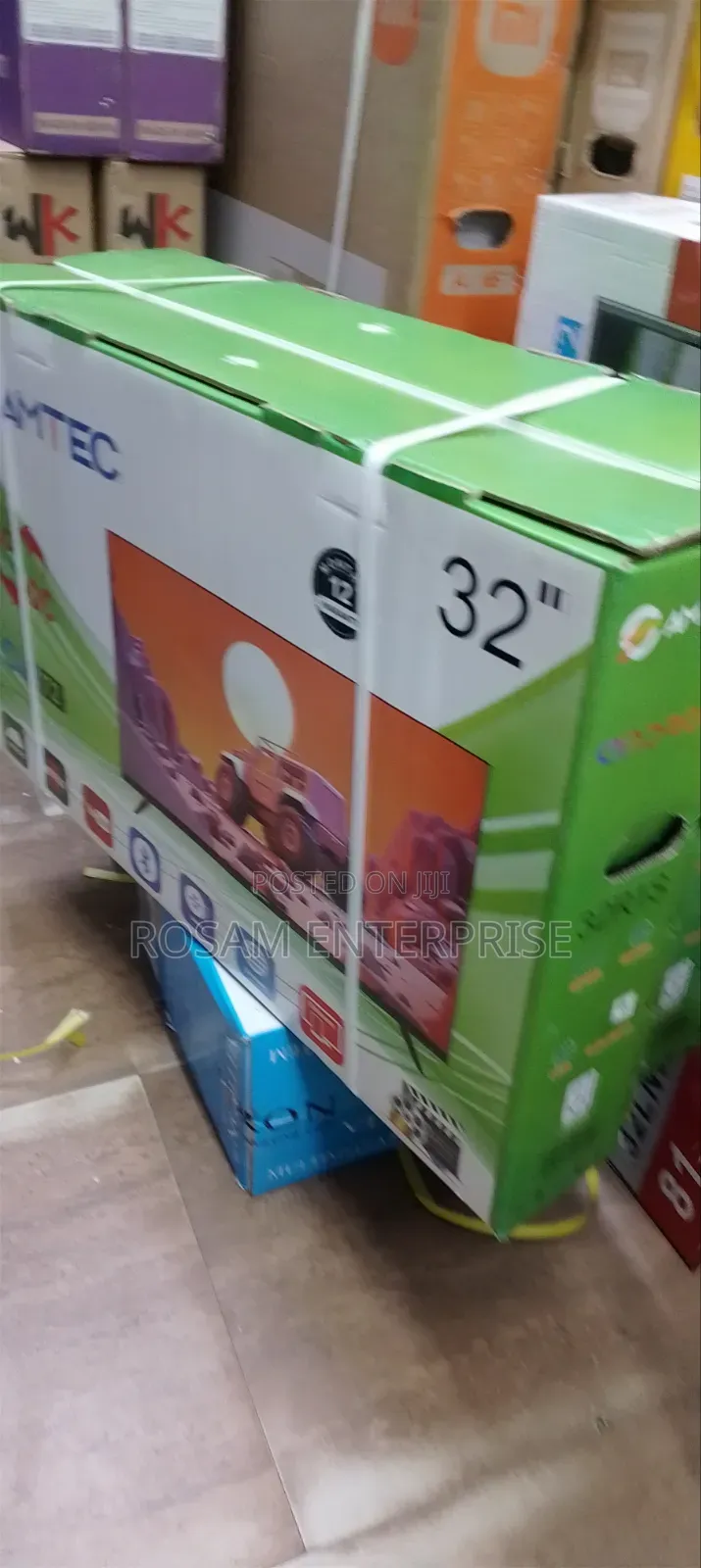 Amtec 32" Smart TV AC Dc