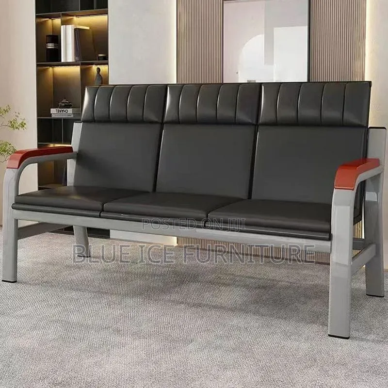 5 Seater Waiting Sofa + 2 Office Chairs | Reception Waiting Chairs