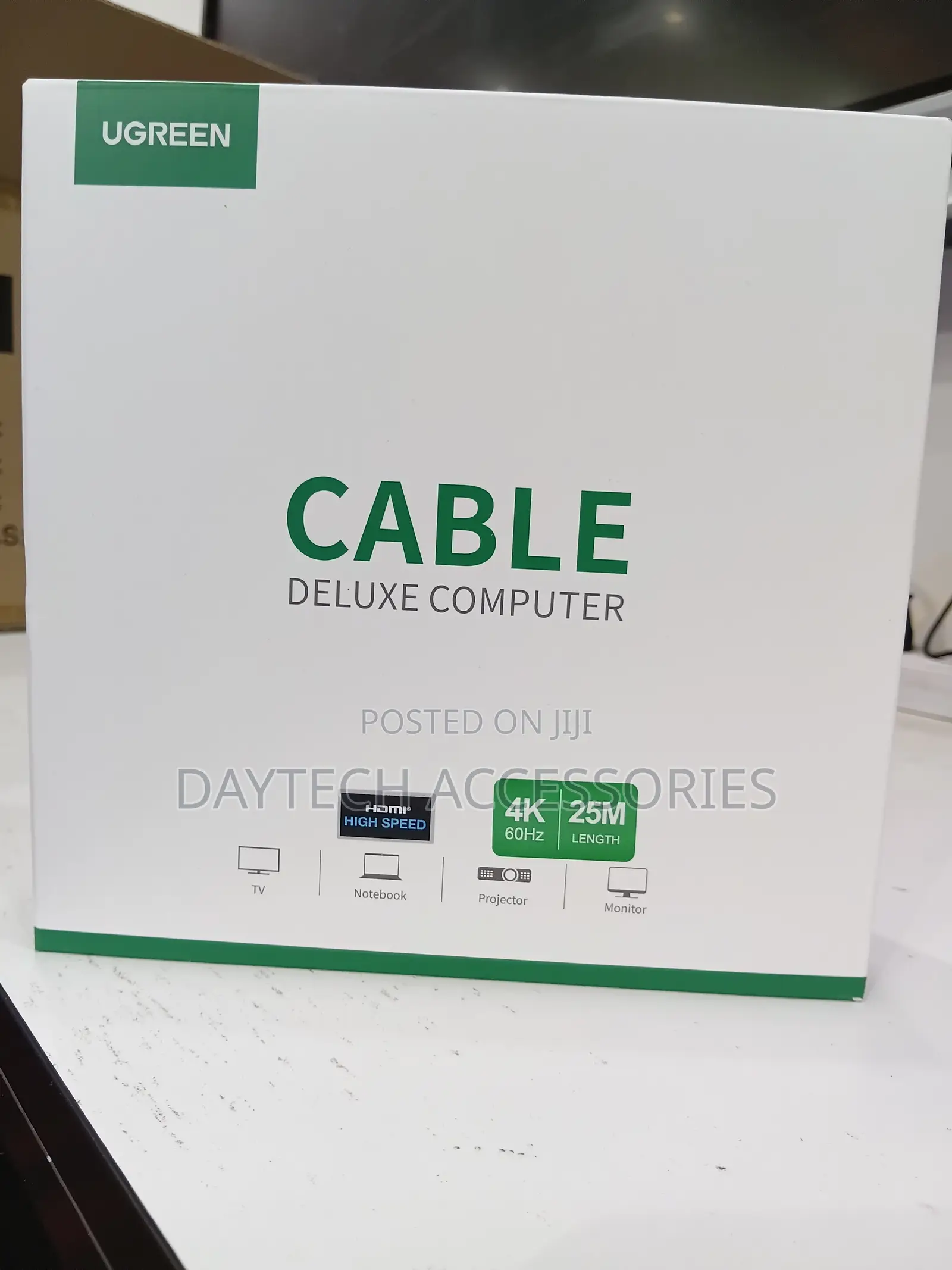 UGREEN HD178 HDMI Fiber Optic Cable 25M - Gray