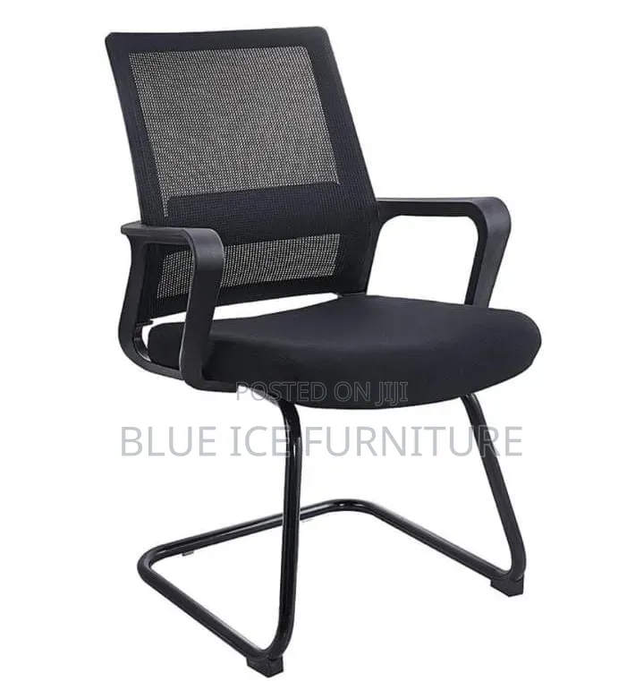 Black Mesh Visitor Chair