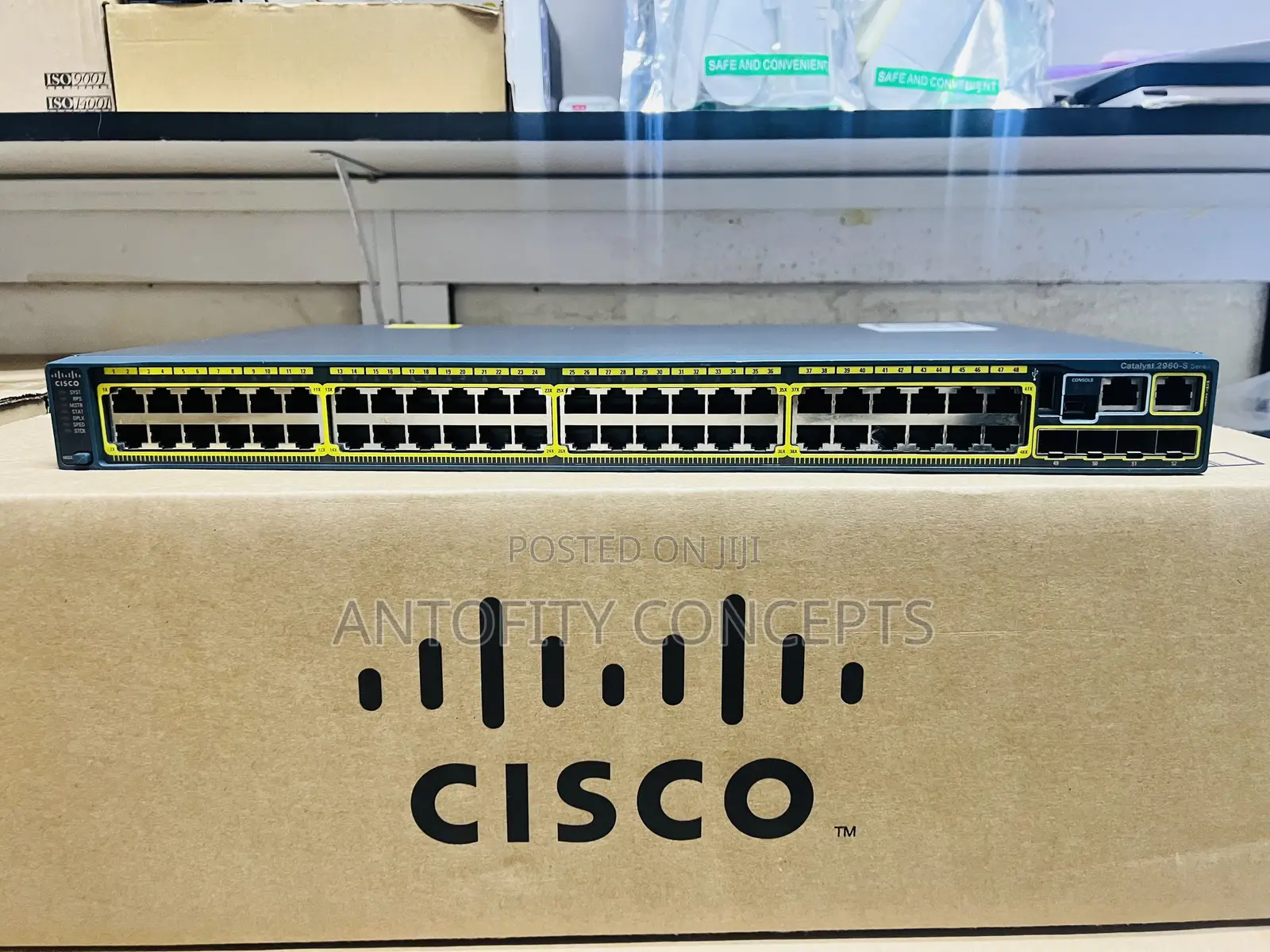 Cisco Catalyst 2960S 48port Gigabit POE Switch