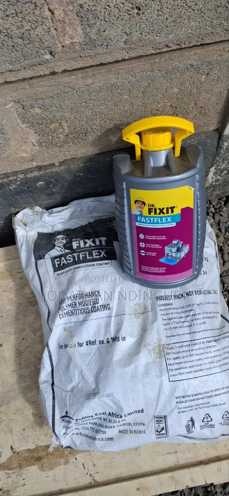 Dr. Fixit Fastflex – Flexible Waterproofing Membrane