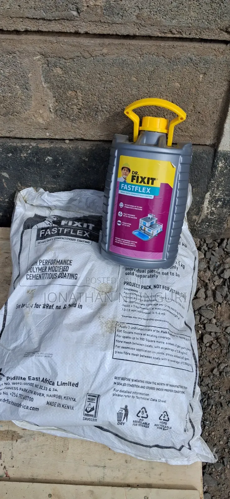 Dr. Fixit Fastflex – Flexible Waterproofing Membrane