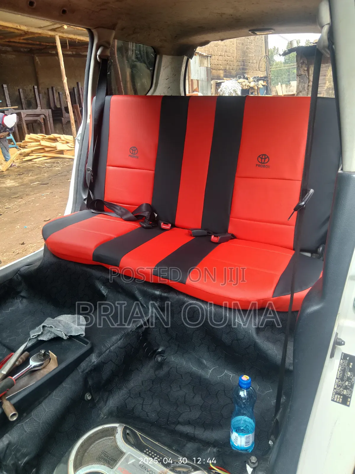 Custom Made Toyota Probox Seat Covers – KSh 7,999