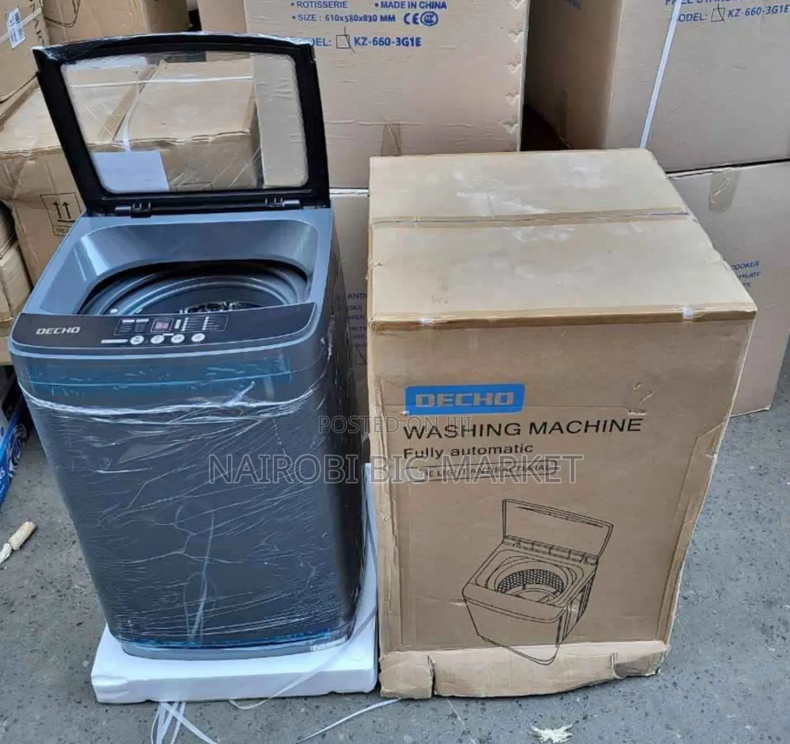 Decho 8Kg Top Load Fully Automated Available