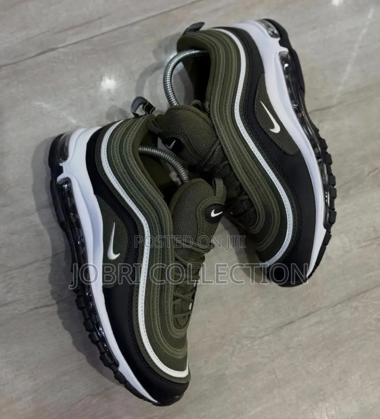 Green Nike Airmax 97 Sneakers