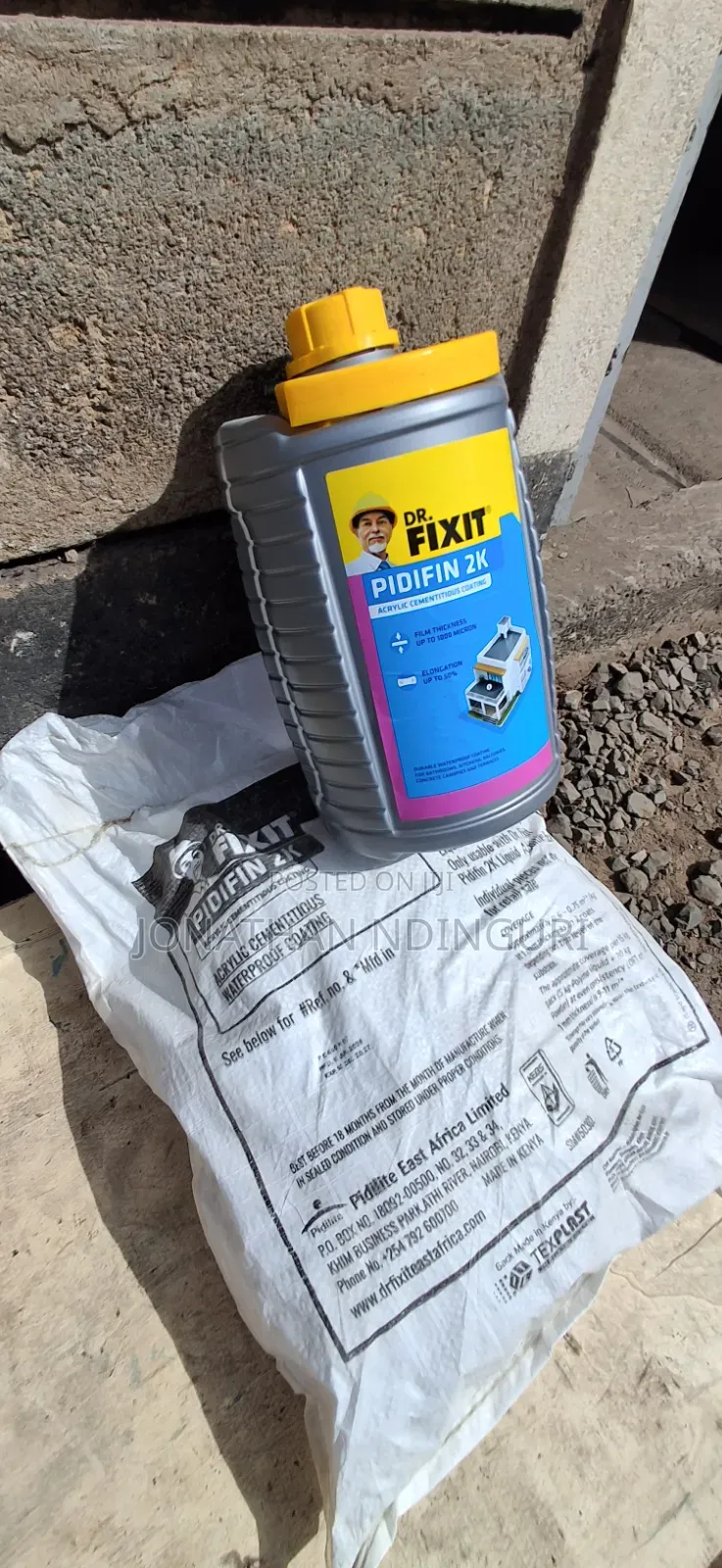 Dr. Fixit Pidifin – Premium Cementitious Waterproofing