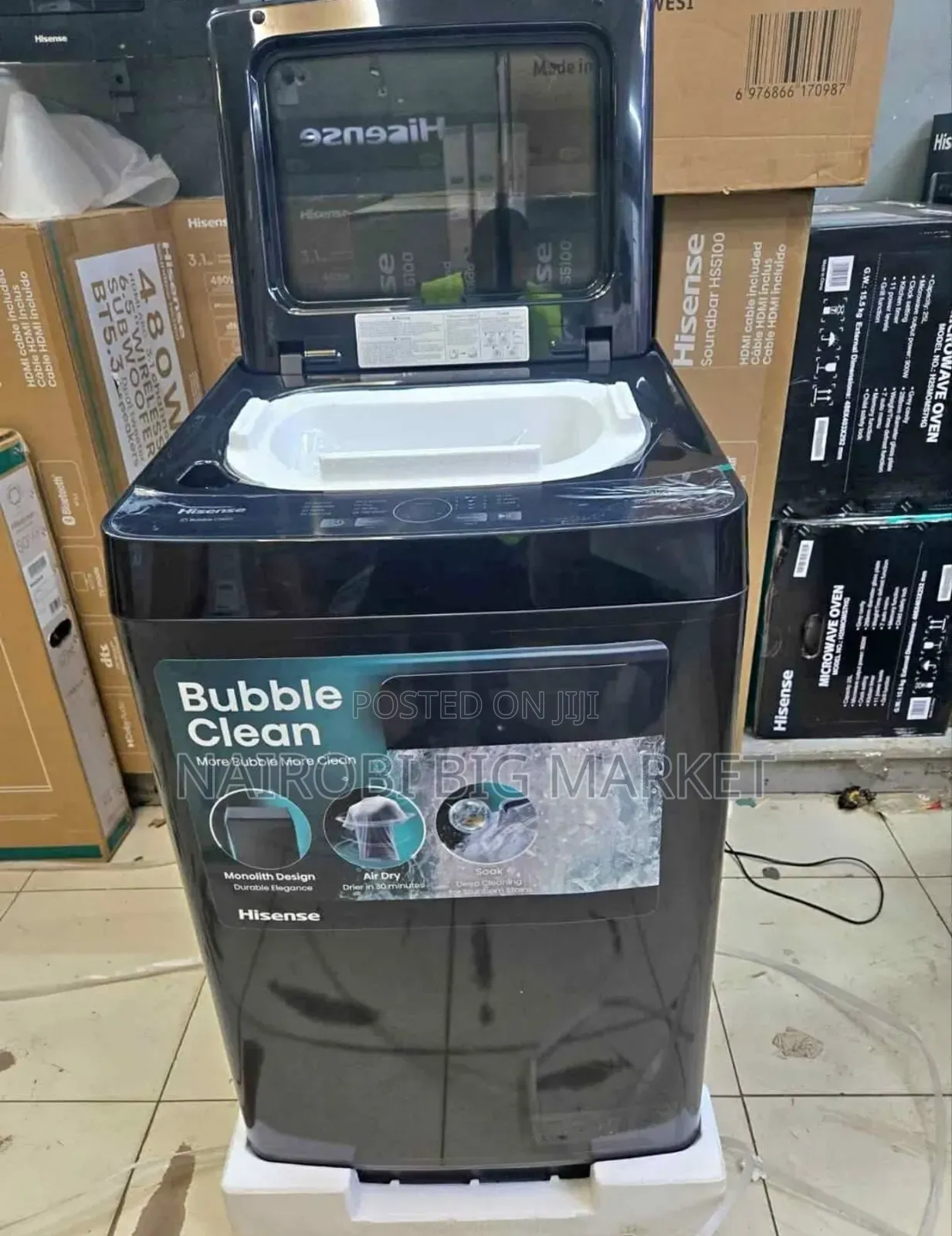 Hisense 9Kg Top Load Fully Automated