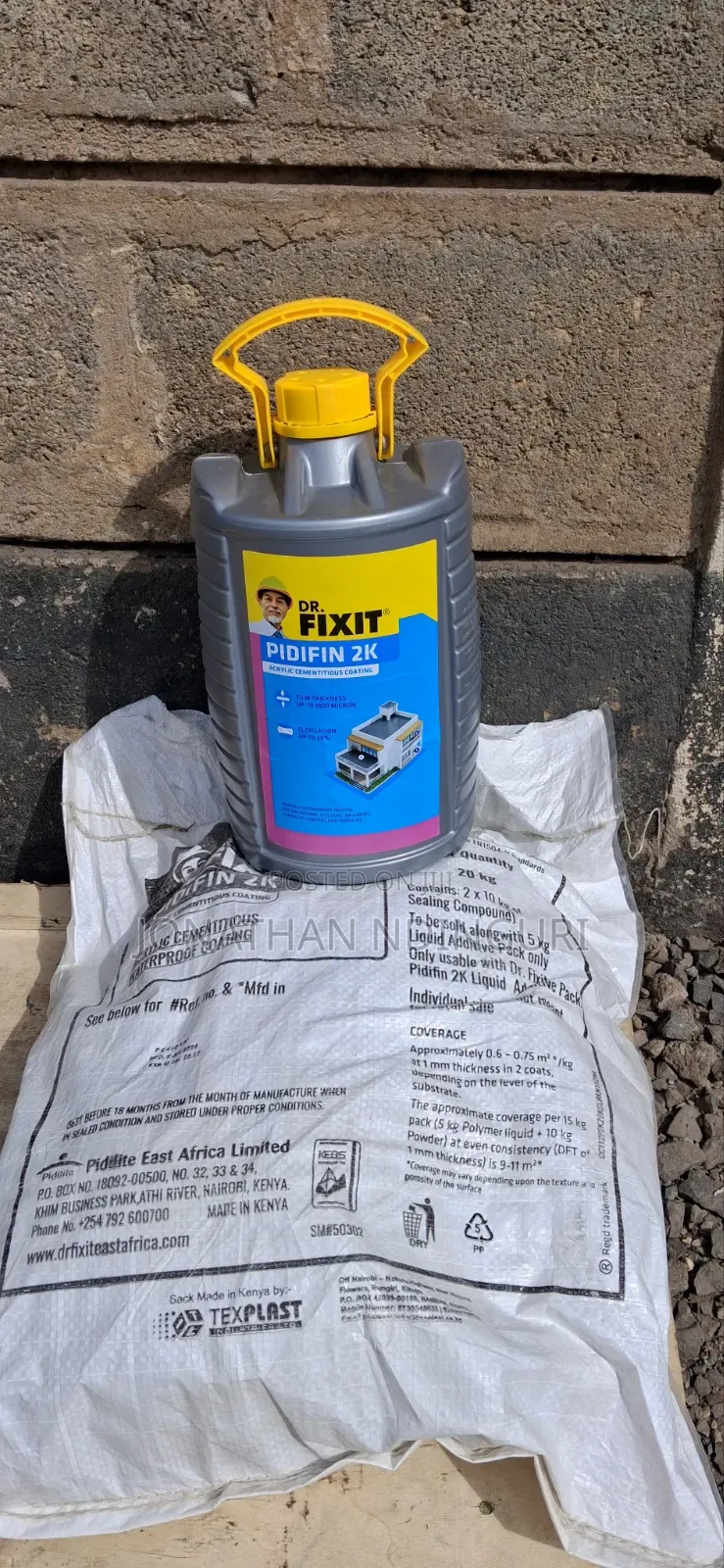 Dr. Fixit Pidifin – High-Performance Waterproofing Compound