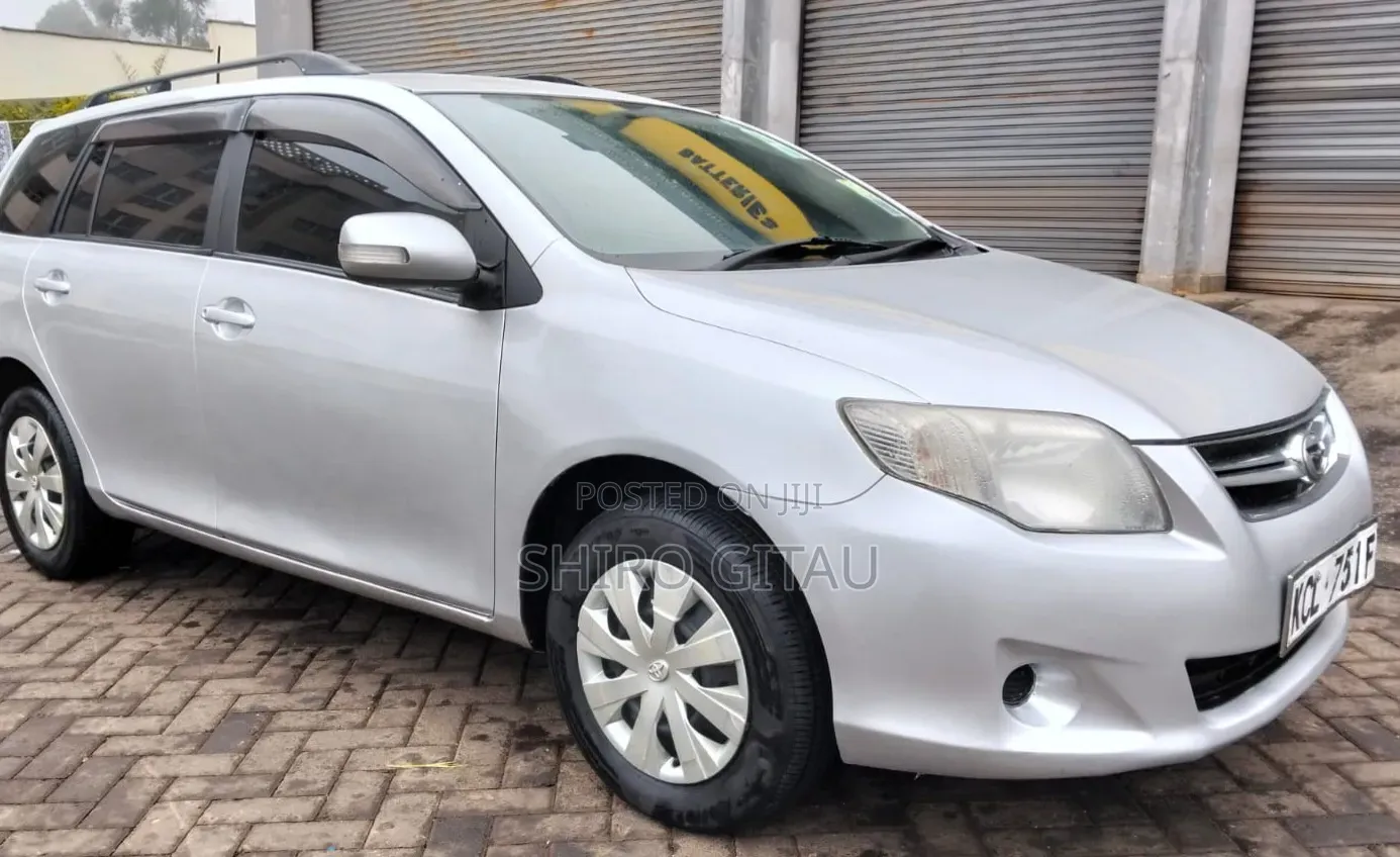 Toyota Corolla Fielder 2012 Silver