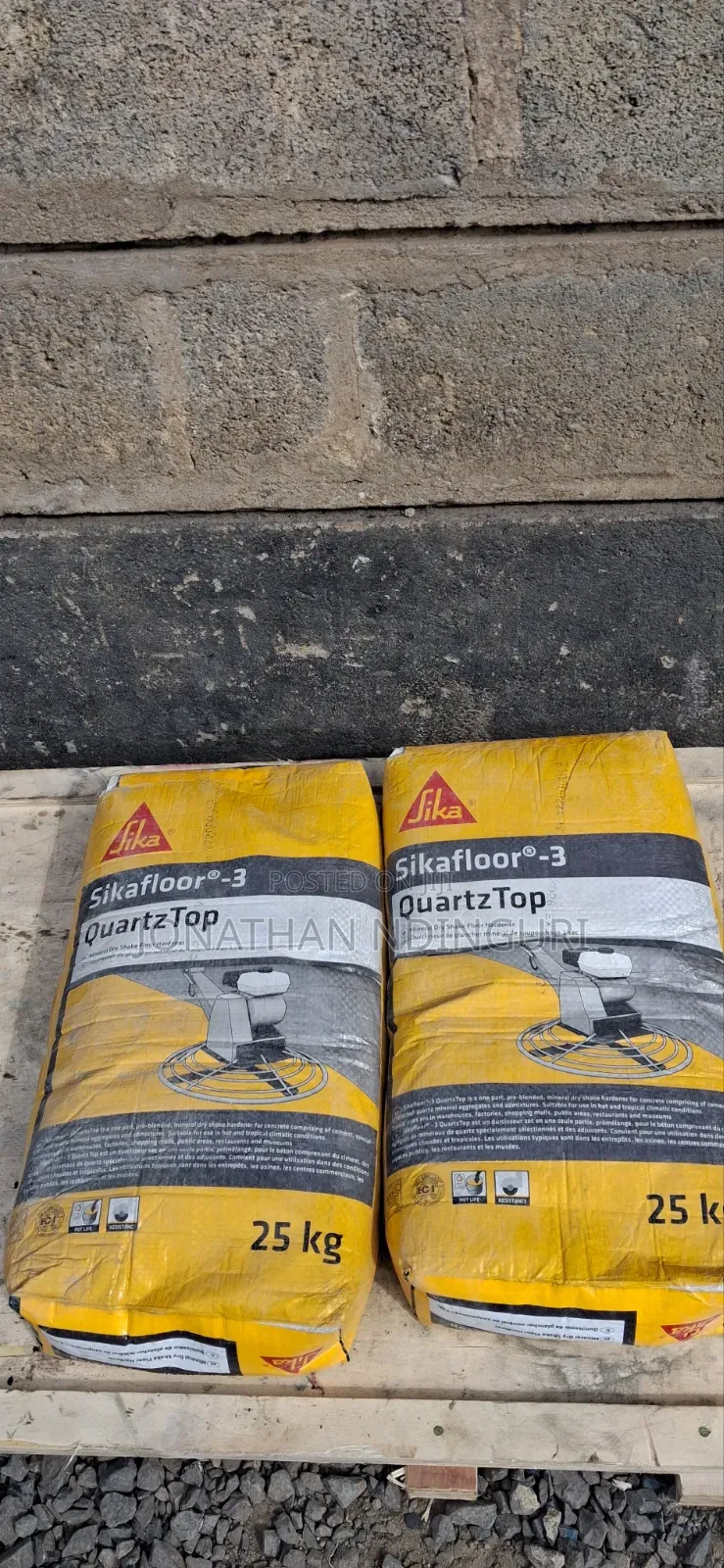 Sika QuartzTop – Premium Dry Shake Floor Hardener