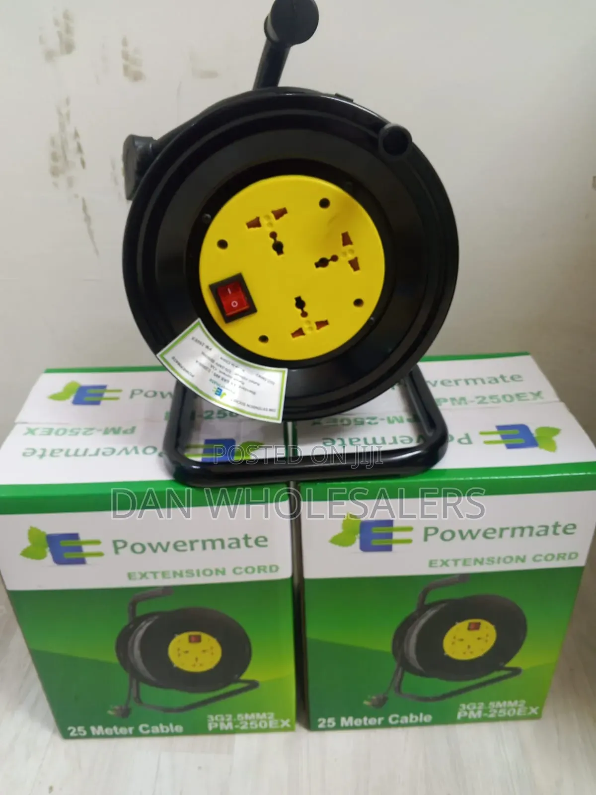 Powermate Industrial 25 Meter Cable Reel 3G2.5mm Extension