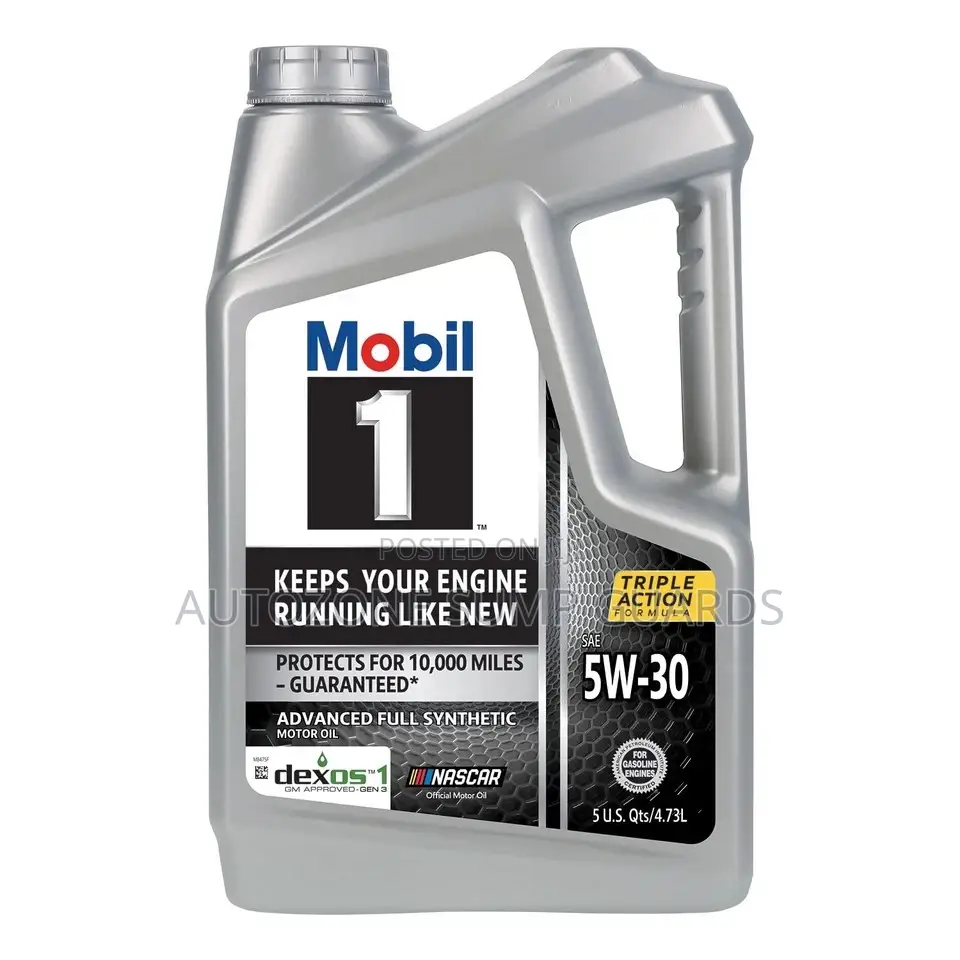 Mobil 1 Advanced Full Synthetic Motor Oil 5w-30, 5 Quart