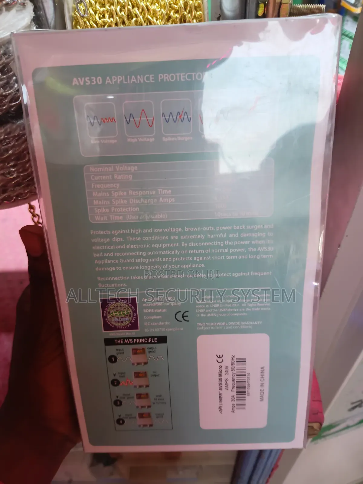 Avs 30 Safeguards