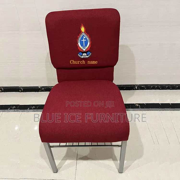 Church Chairs With Custom Logo
