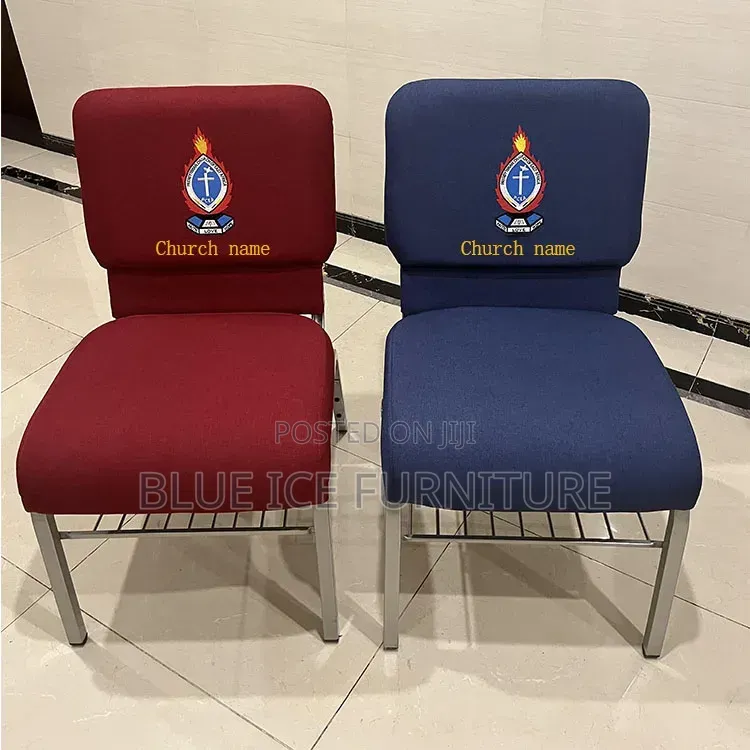 Church Chairs With Custom Logo