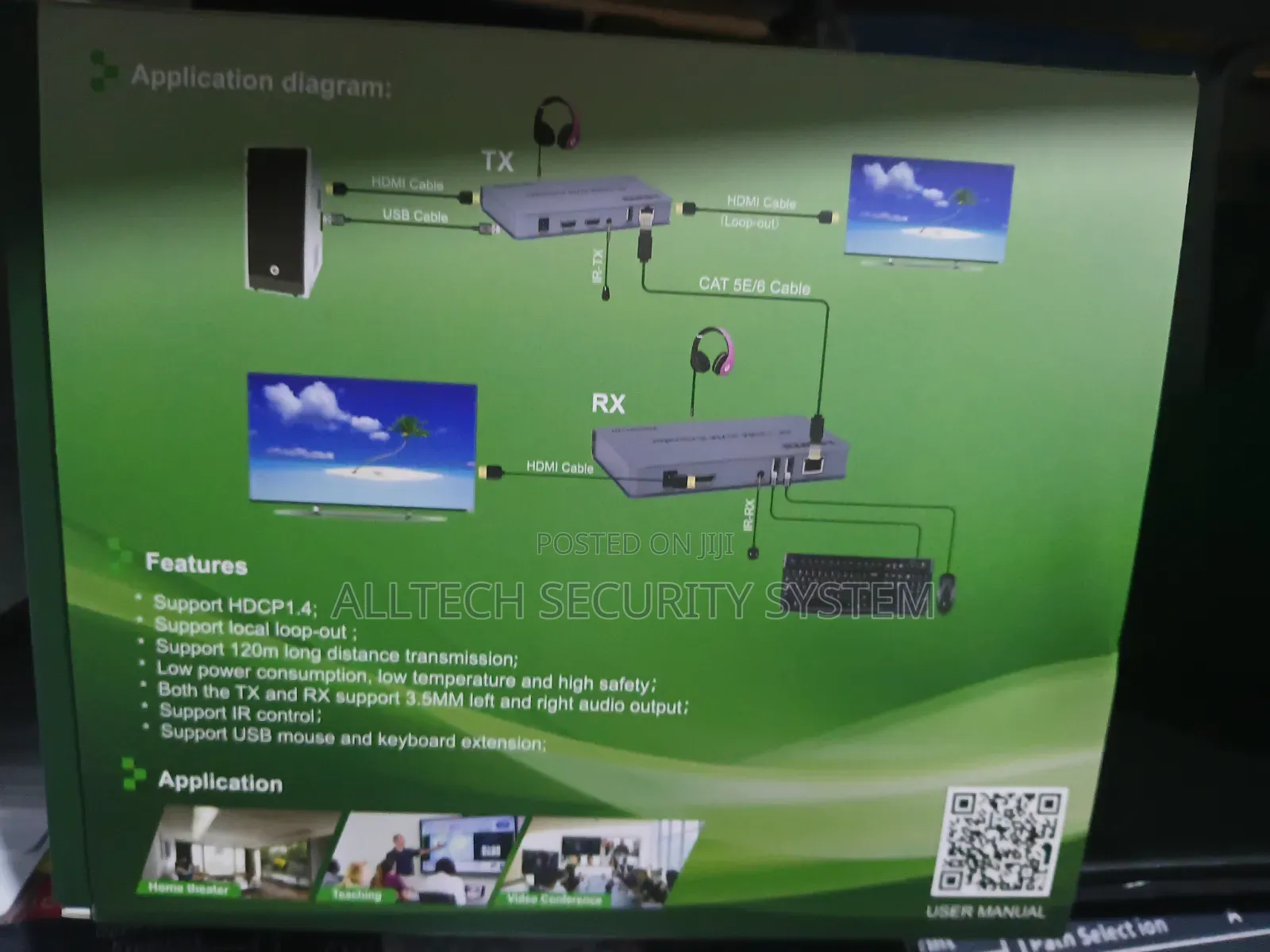 120m KVM Extender