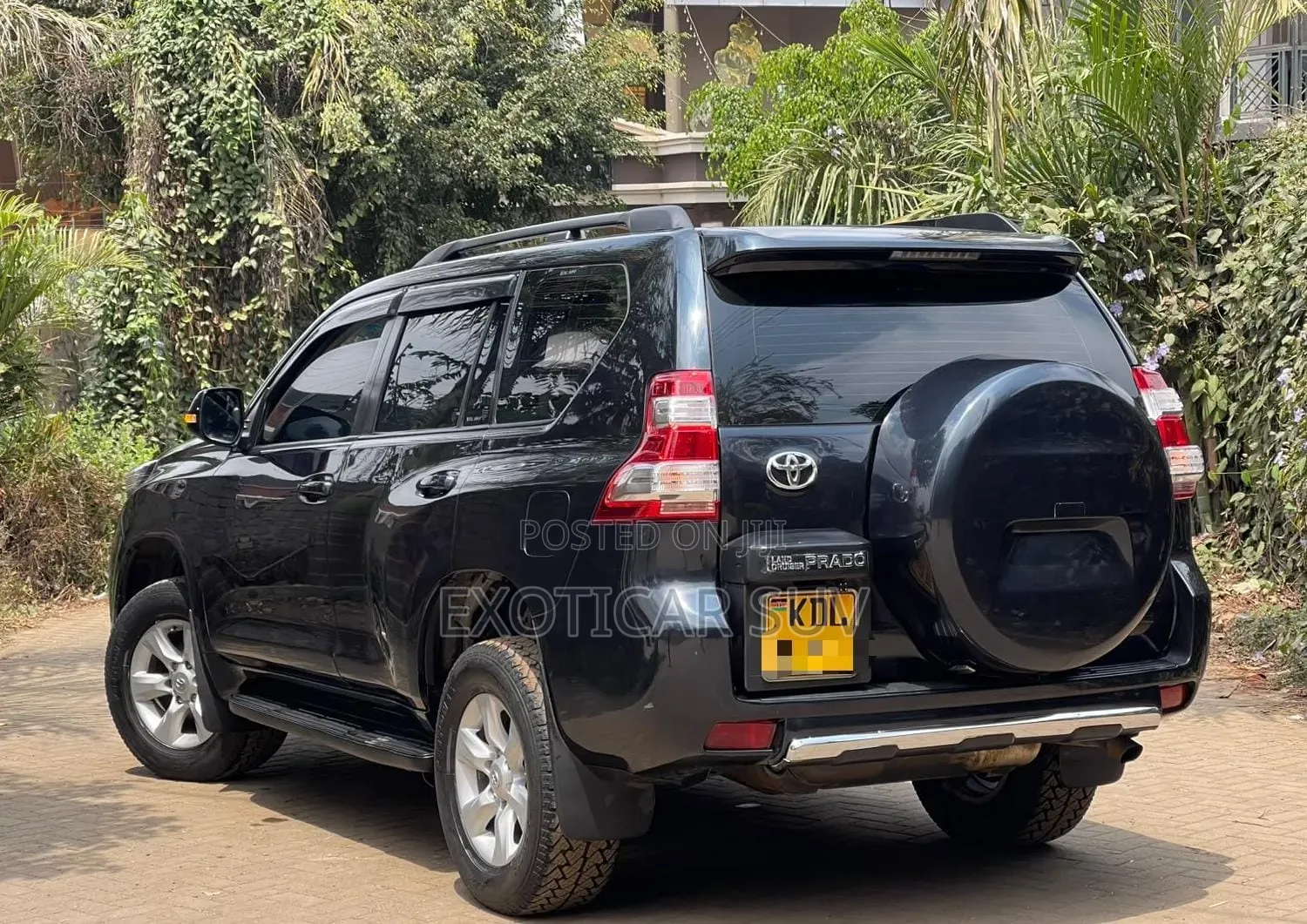 Toyota Land Cruiser Prado 3.0 TD 2012 Matt Black