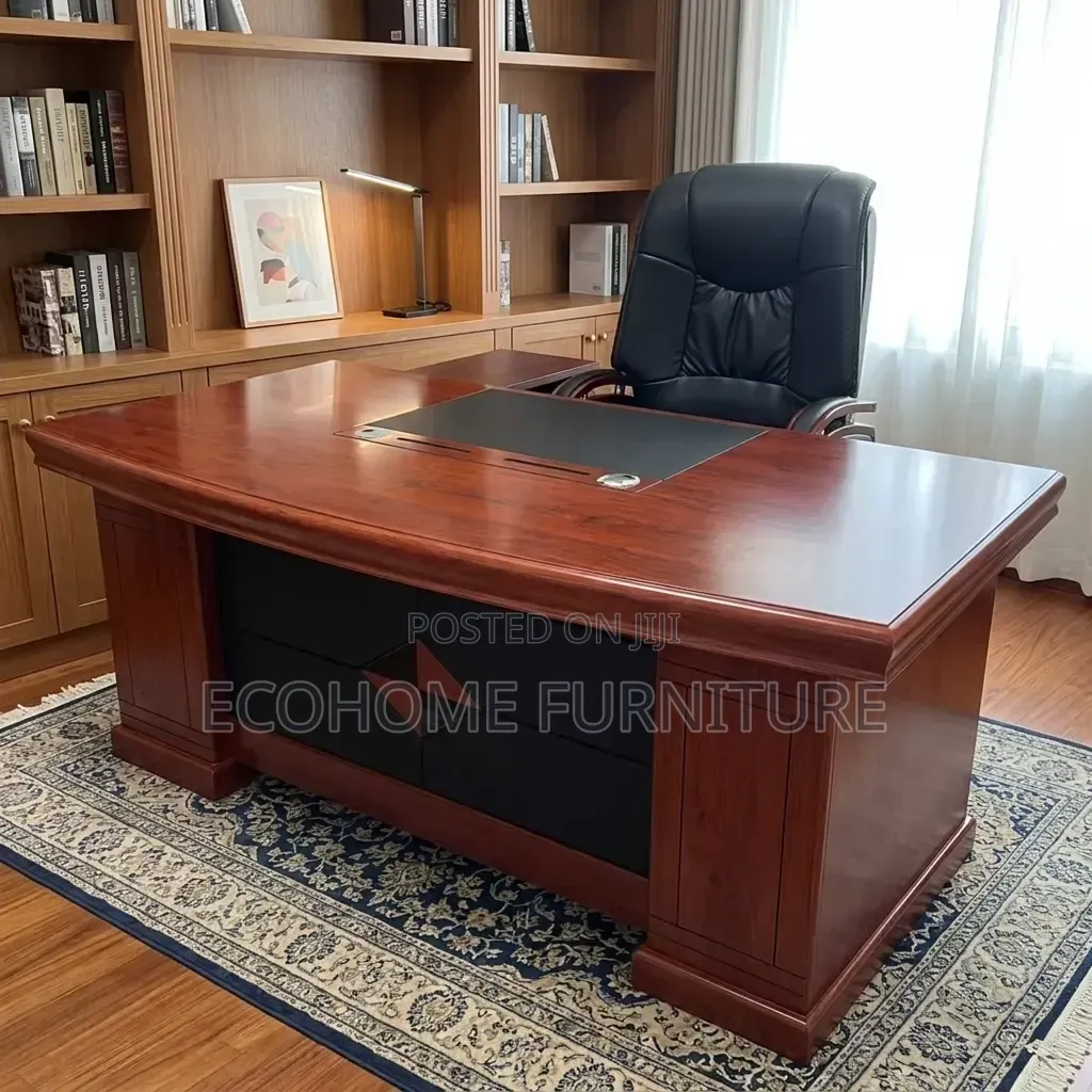 Executive Office Desk Wooden Managerial Director Desk