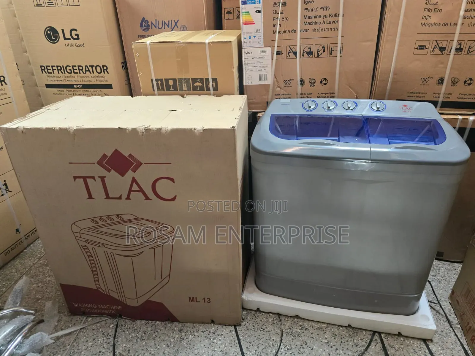 12kgs TLAC Twin Tub Semi Automatic Washing Machine