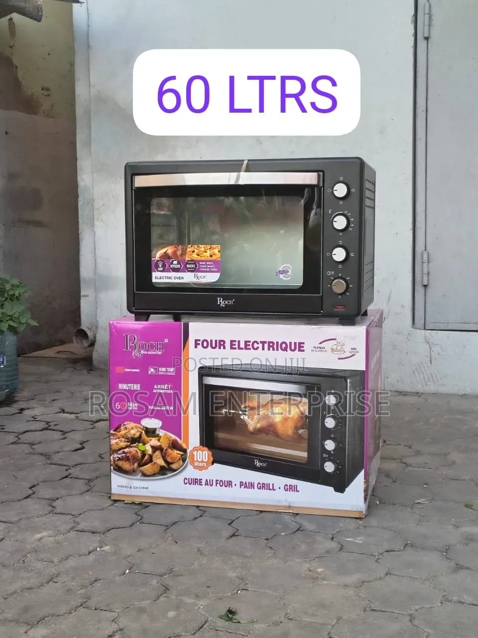 Roch 60L Electric Oven With Grill