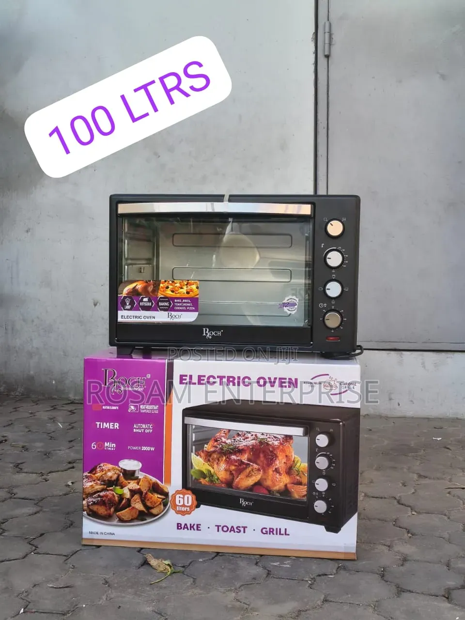 Roch 100L Electric Oven With Grill
