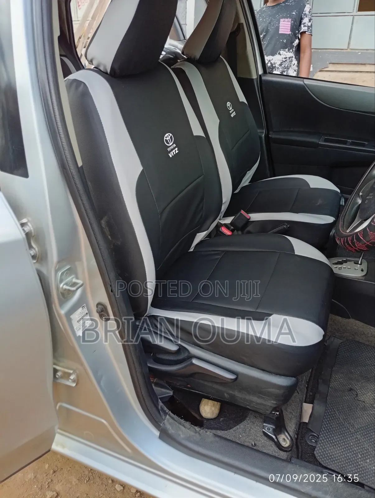 Custom Made Toyota Vitz Seat Covers – KSh 7,999