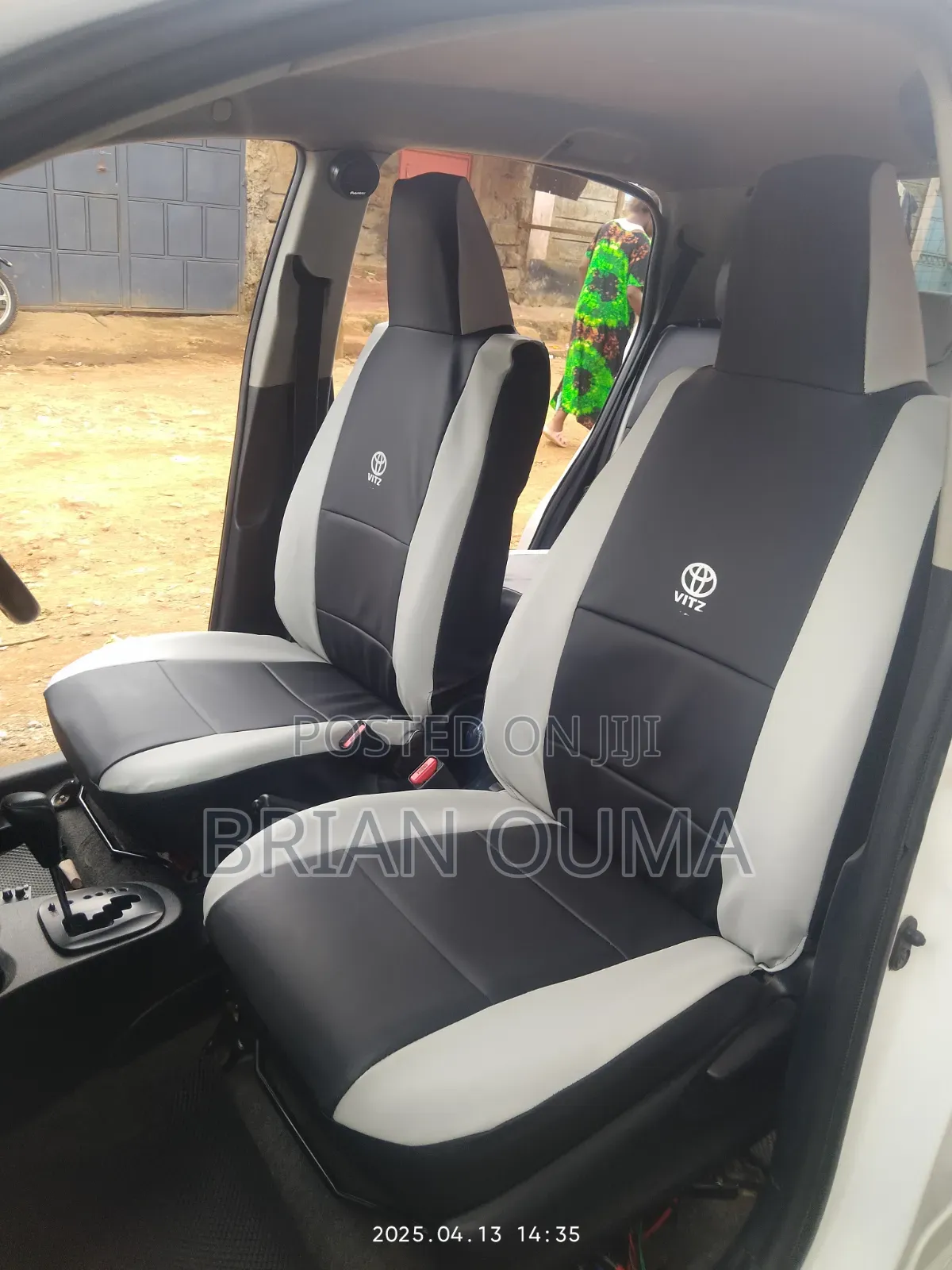 Toyota Vitz Leather Seat Covers – Custom Fit | KSh 7,999