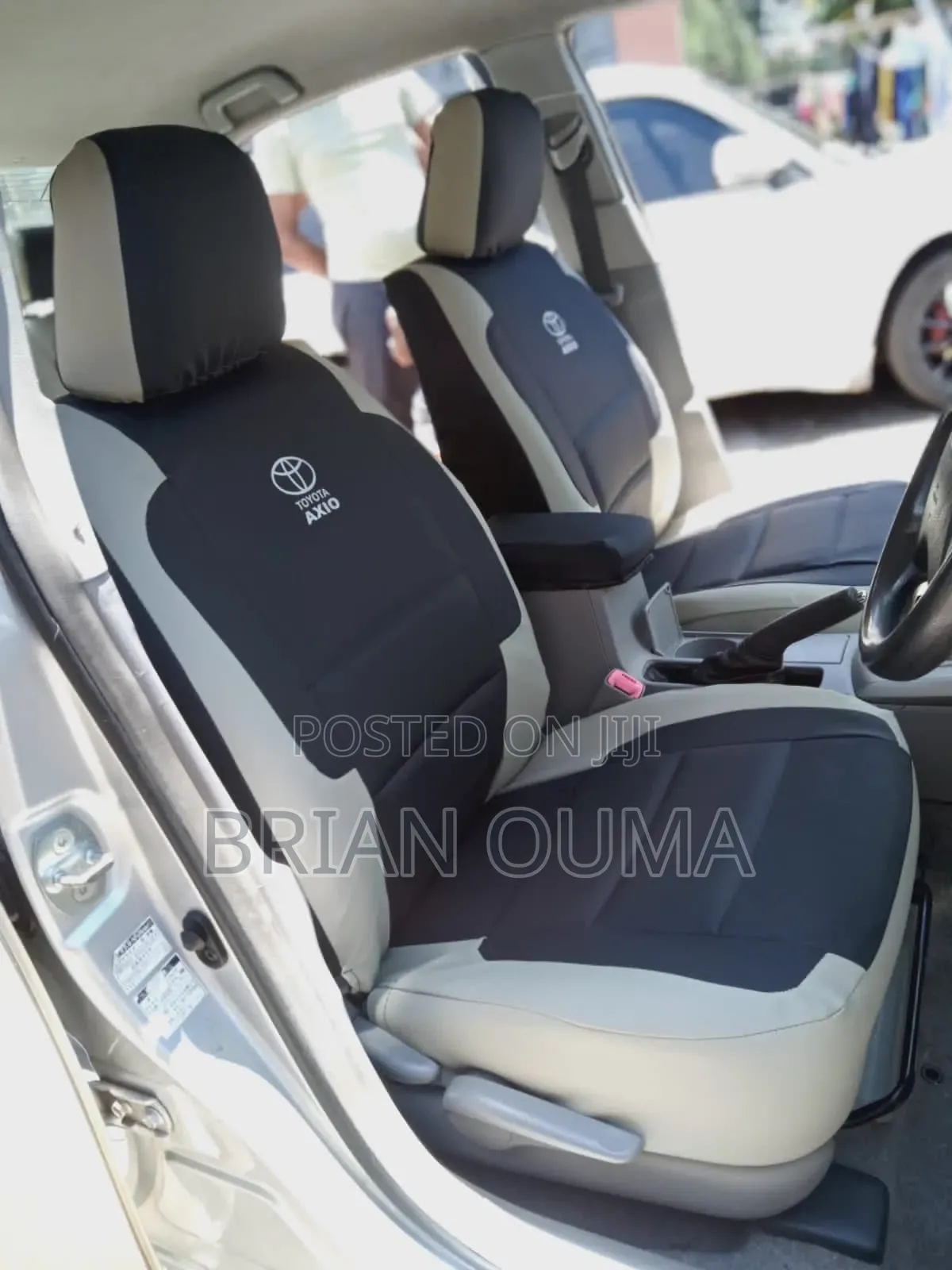Toyota Axio Seat Covers – Custom Made | 