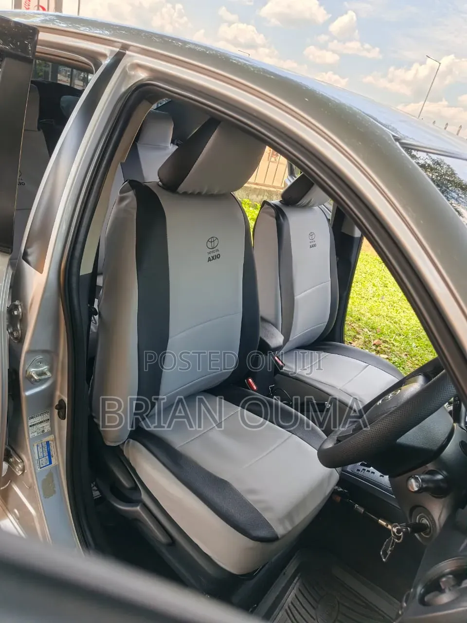 Custom Made Toyota Axio Seat Covers – KSh 7,999