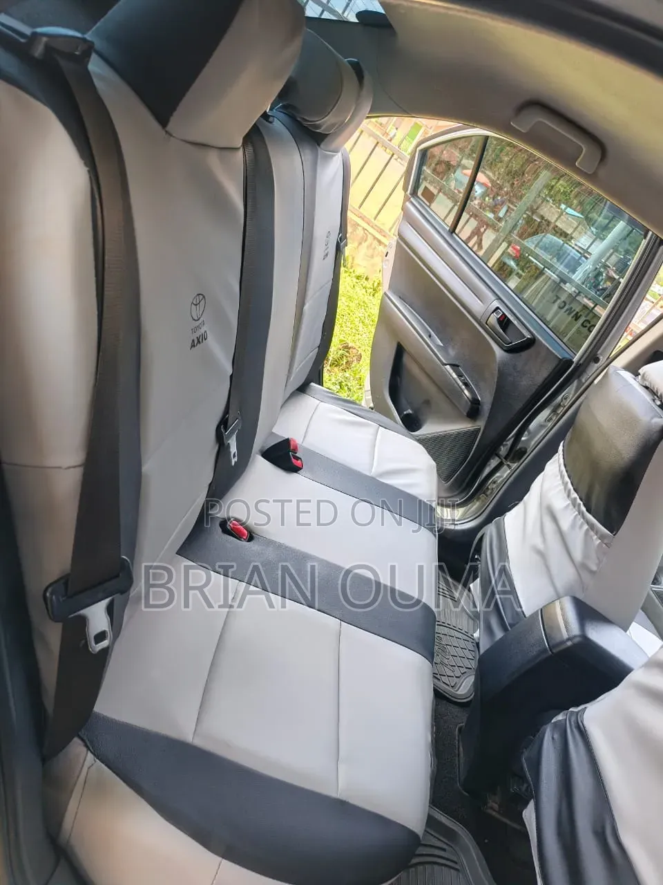 Custom Made Toyota Axio Seat Covers – KSh 7,999