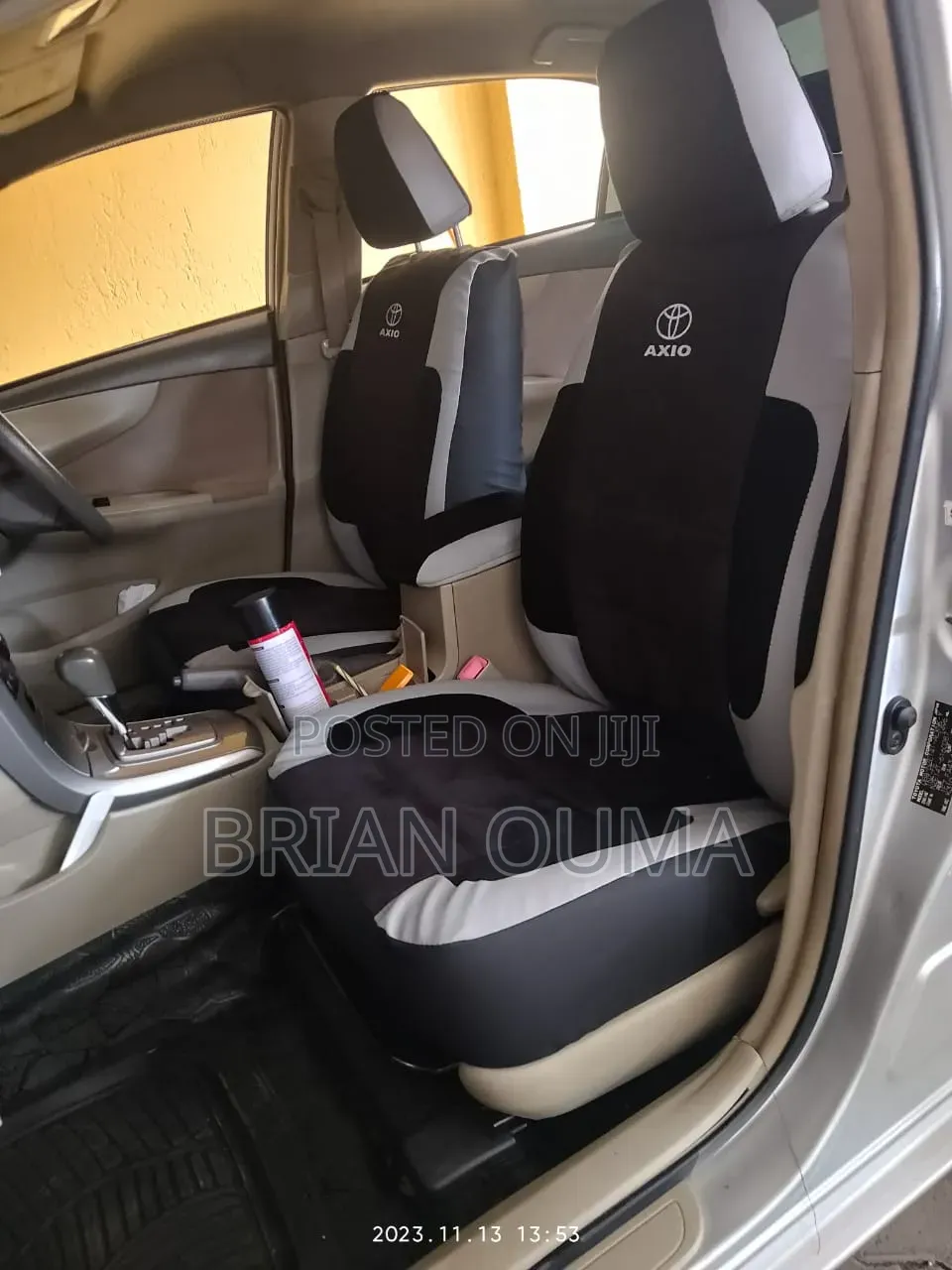 Toyota Axio Seat Covers – Book Yours Today | KSh 7,999