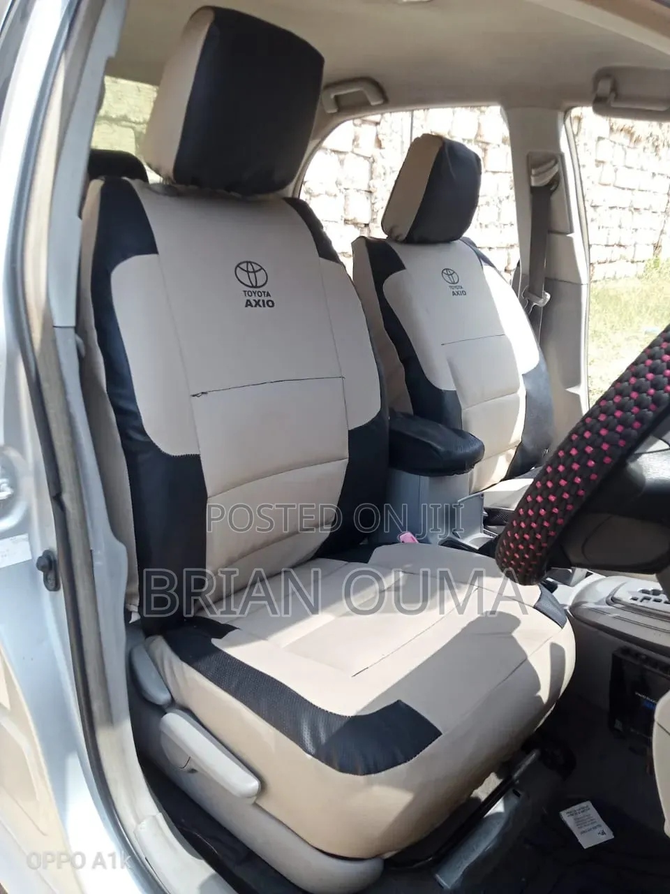 Toyota Axio Seat Covers – Book Yours Today | KSh 7,999