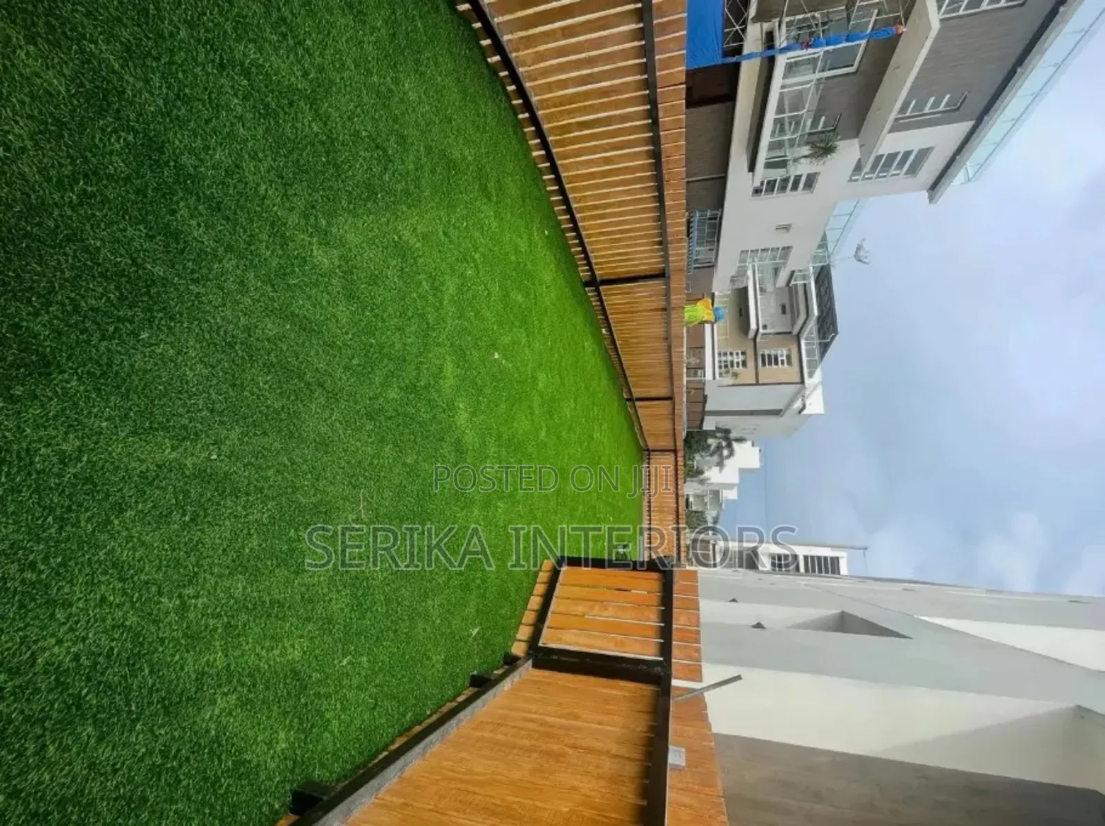 Balcony Area Grass Carpets Grass Carpets Environmental Friendly