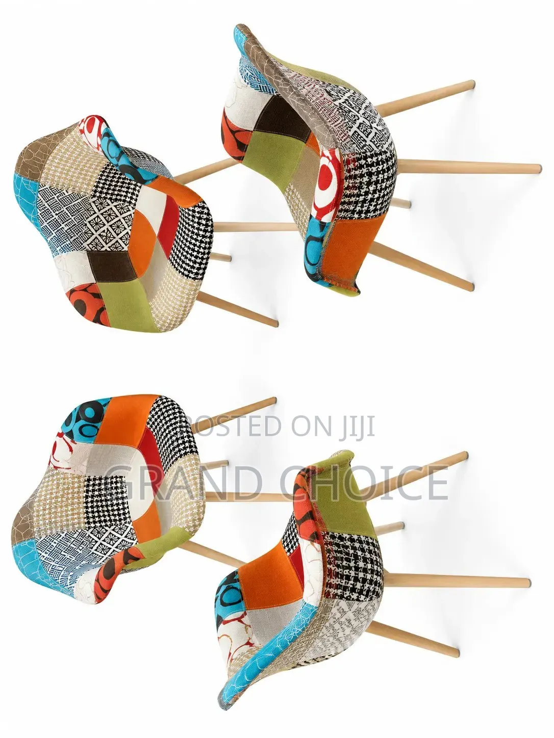 Stylish Fabric Armchair for Home Office