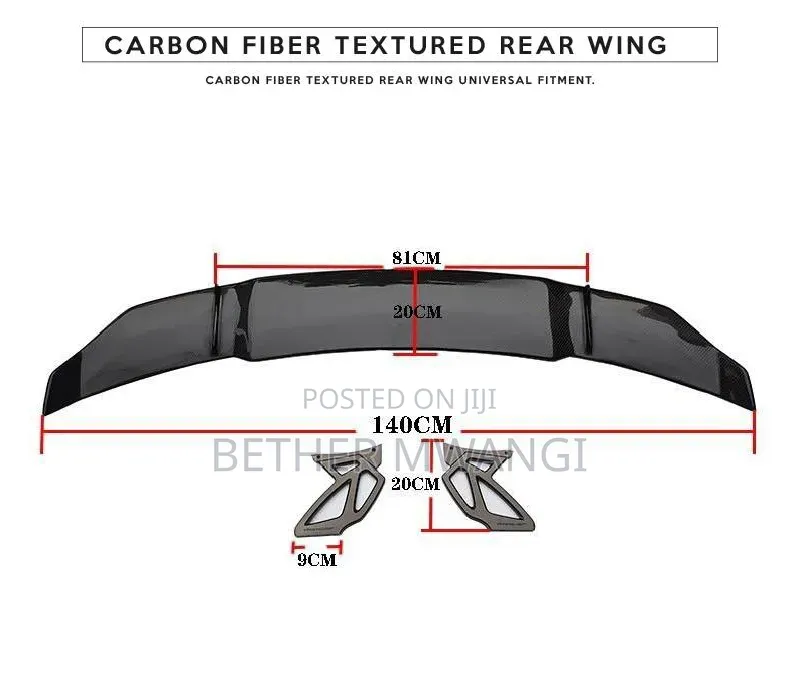 Universal Car Rear Wing Spoiler in Kenya
