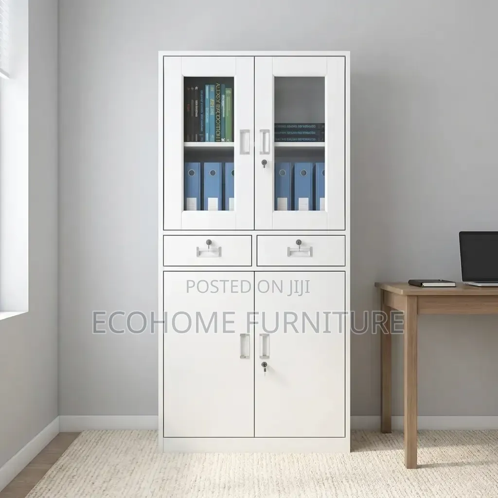 Office Cabinet – 2 Door Storage Filing Cabinet With Drawers