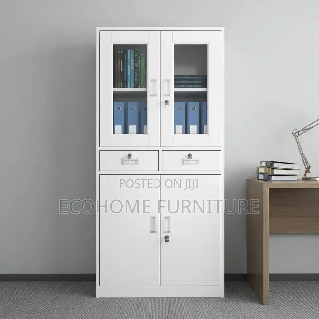 Office Cabinet – 2 Door Storage Filing Cabinet With Drawers