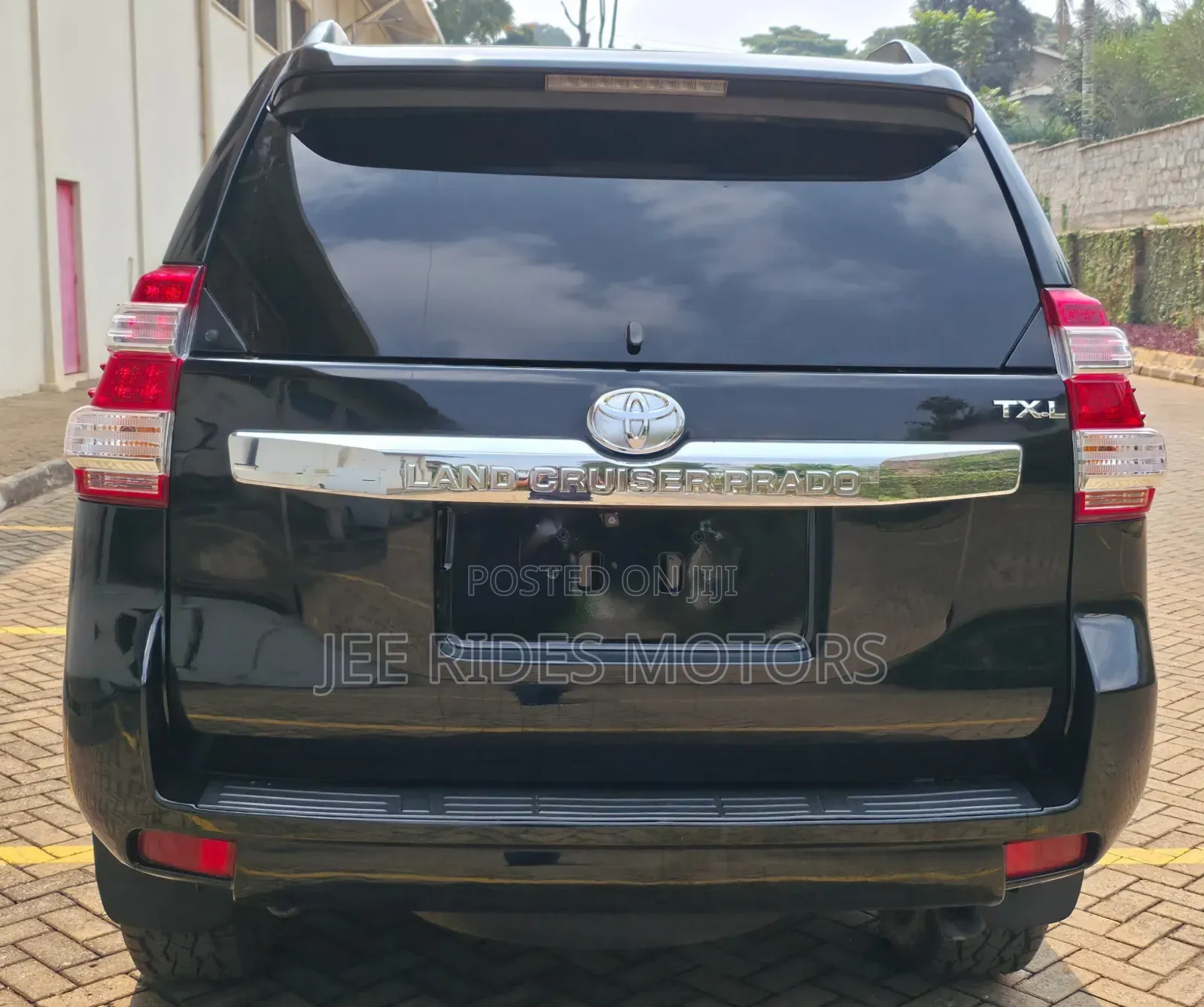 Toyota Land Cruiser Prado 2015 Burgundy