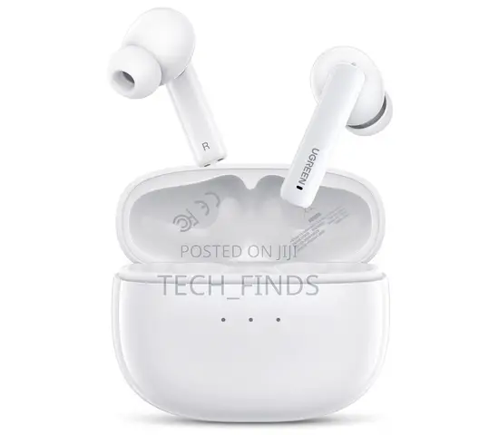 UGREEN HiTune T3 Pro Active Noise-Cancelling Wireless Earbuds - White
