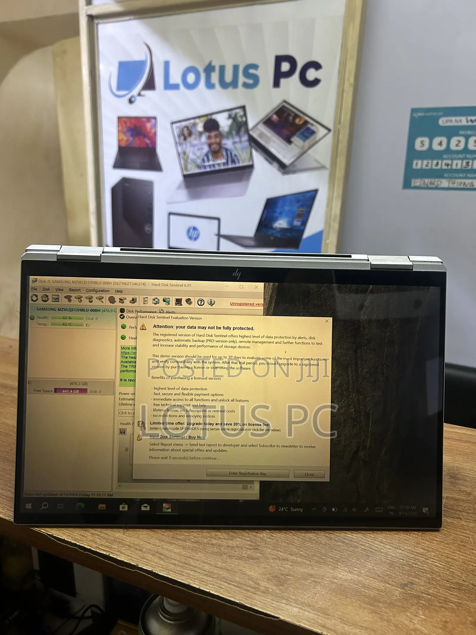 Laptop HP EliteBook 1040 G8 32GB Intel Core i7 SSD 512GB