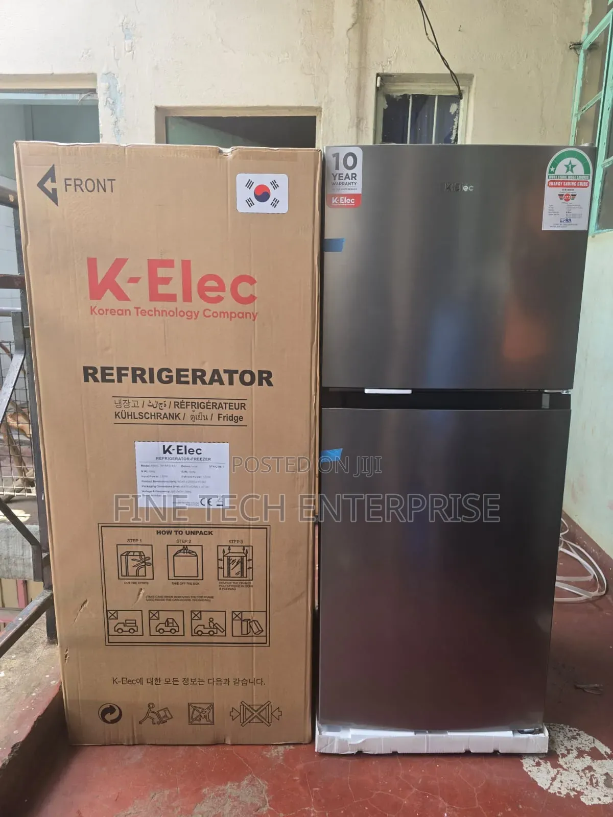 KLEC 181 LITRES Double Door NO FROST Refrigerator With Korean